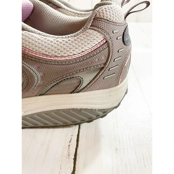 Skechers Shape Ups Womens Size 8.5 Grey/Pink - Picture 4 of 9